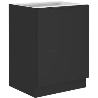 Spodní skříňka Siena černý mat 60 D 1F BB