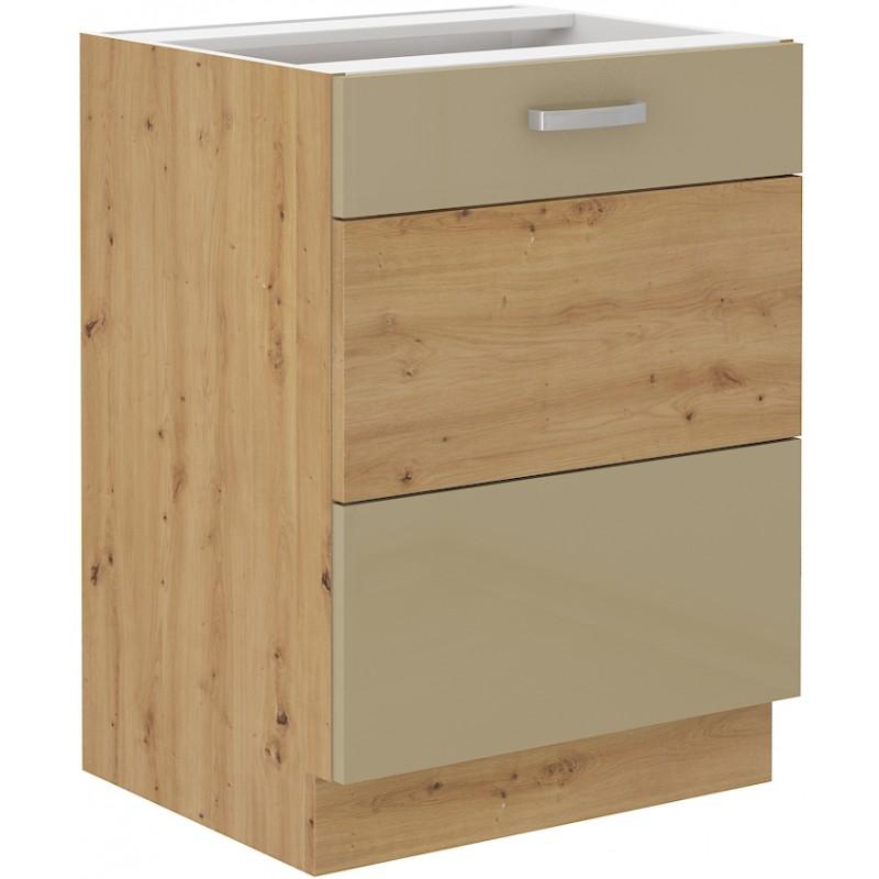 Spodní skříňka Artisan - cappuccino lesk 60 D 1F BB