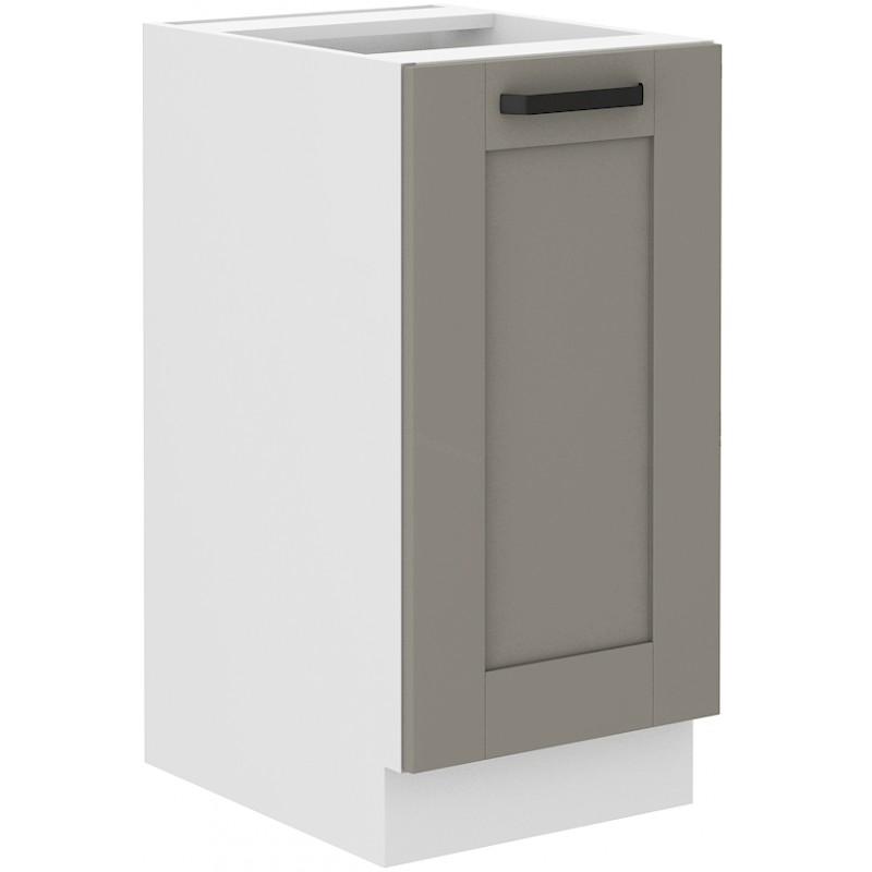 Spodní skříňka Luna Claygrey/bílá 40 D 1F BB