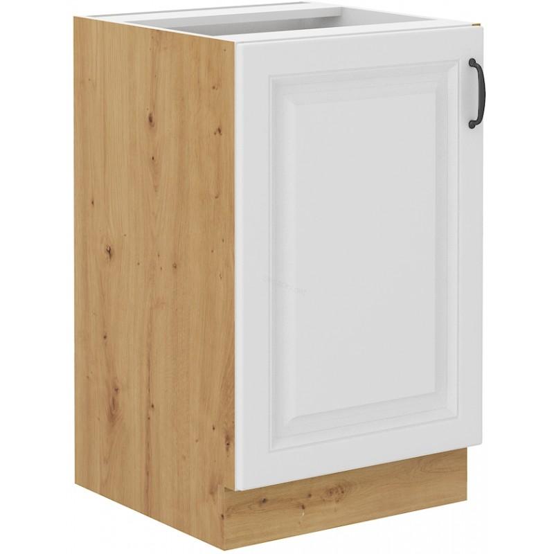 Spodní skříňka na dřez Stilo bílá/artisan 50 ZL 1F BB