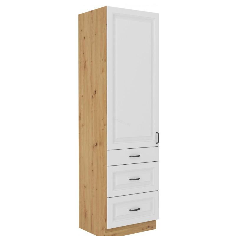 Skříň Stilo bílá/artisan 60 DKS-210 3S 1F
