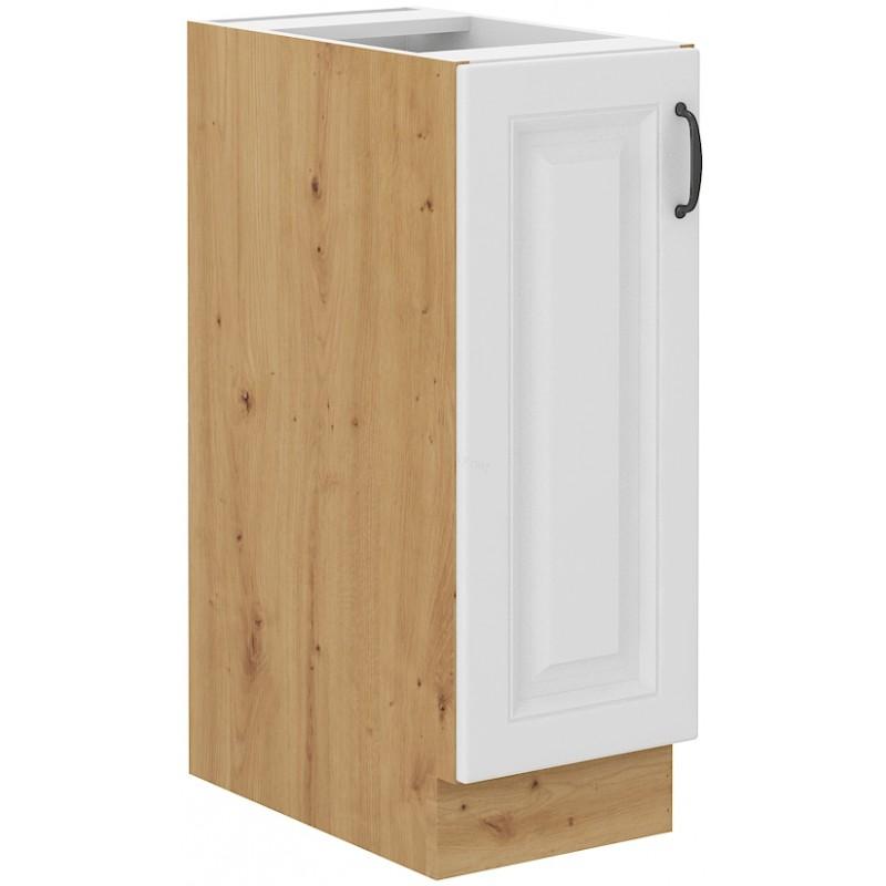 Spodní regál Stilo bílá/artisan 30 D CARGO BB