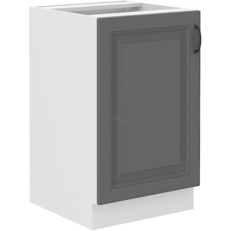 Spodní skříňka na dřez Stilo Dustgrey/bílá 50 ZL 1F BB