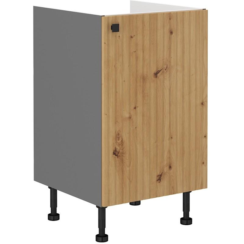 Spodní skříňka Ava antracit/artisan 50 ZL 1F BB
