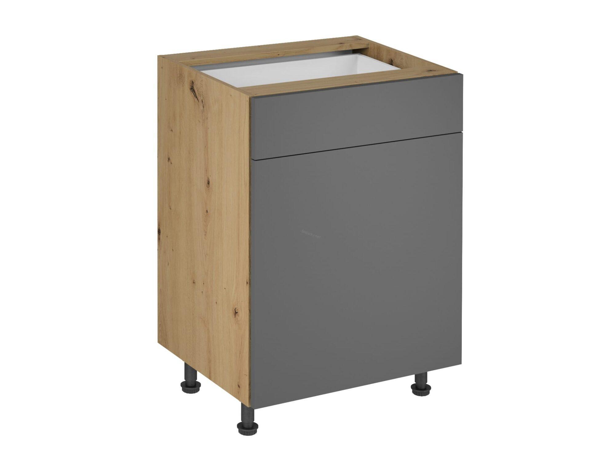 Spodní skříňka Langen Beige/dub artisan D60S1 L - push open